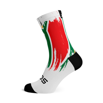 SA Splash Flag Crew Socks